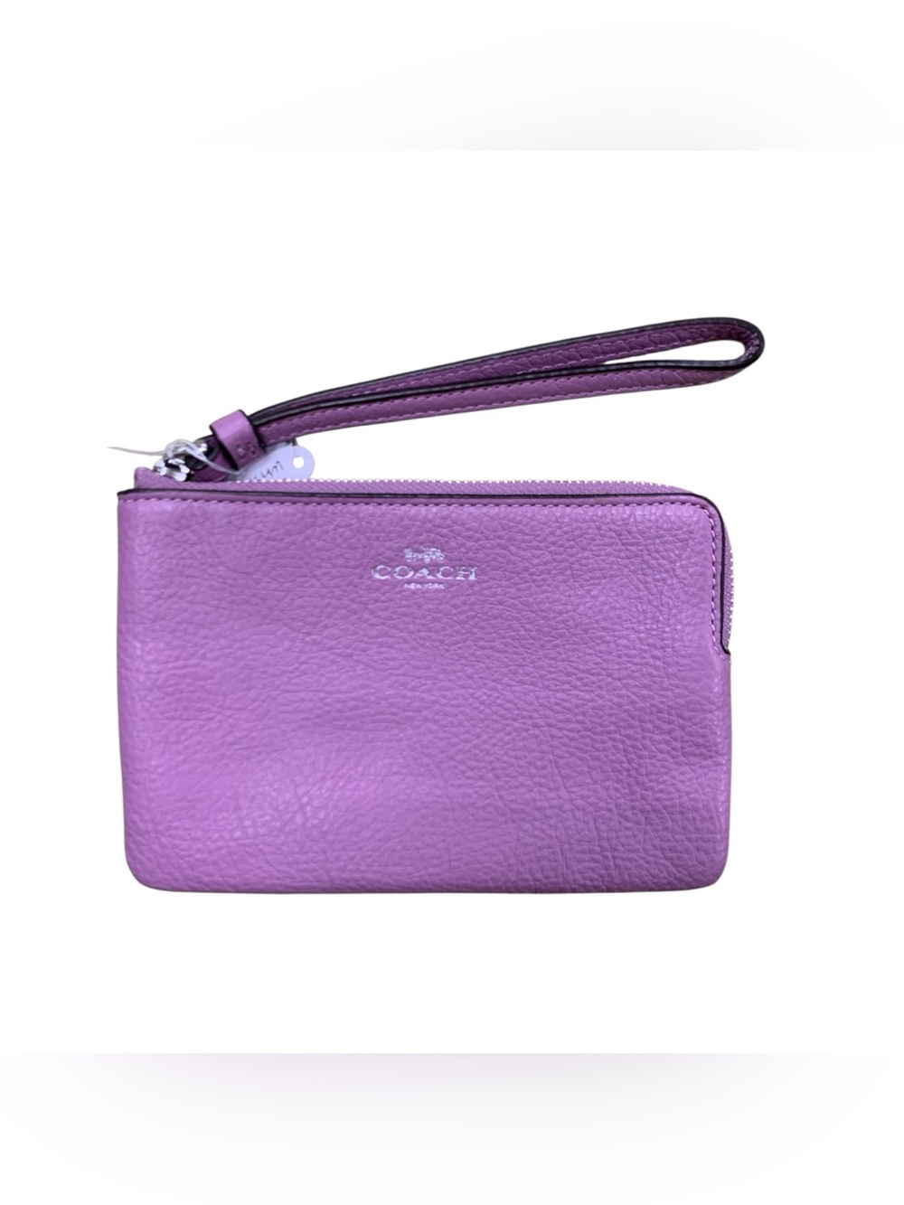 Coach Lilac Leather Wristlet